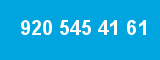 920 545 41 61